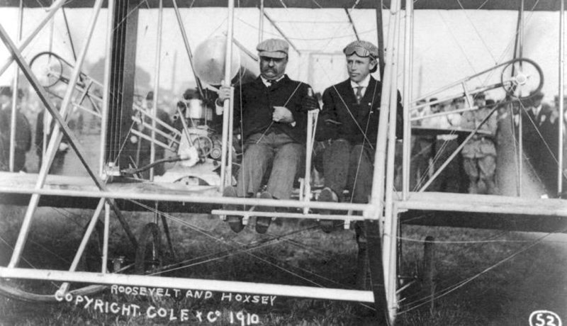 First Flying President