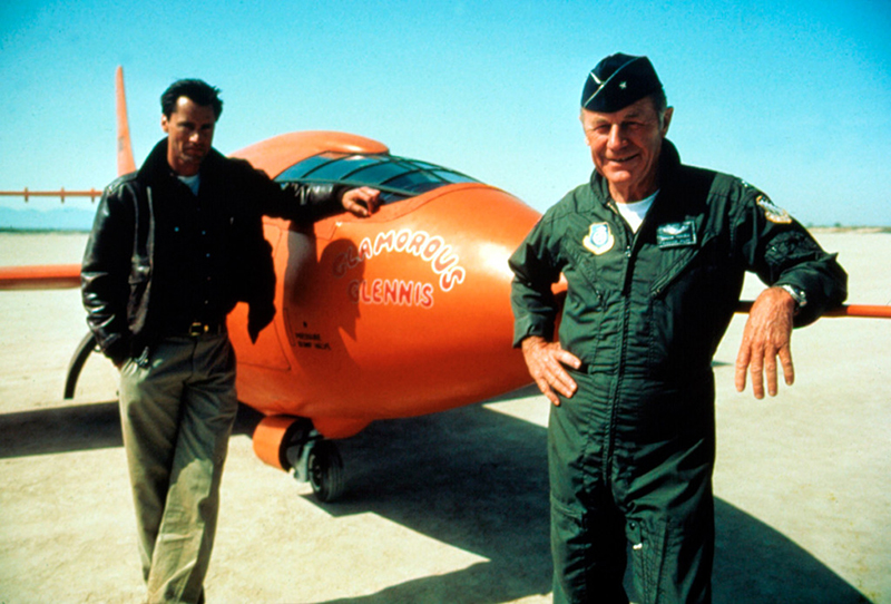 Sam Shepard and Chuck Yeager