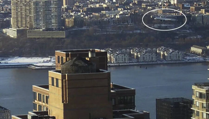 US Airways 1549 over the Hudson River