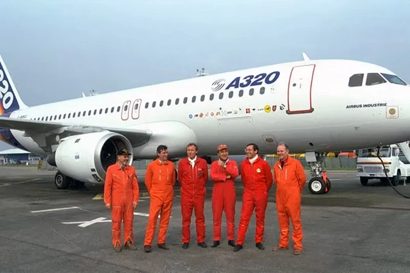 A320 first flight