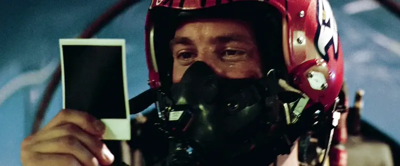 Top Gun movie still. Shoulda been a photographer