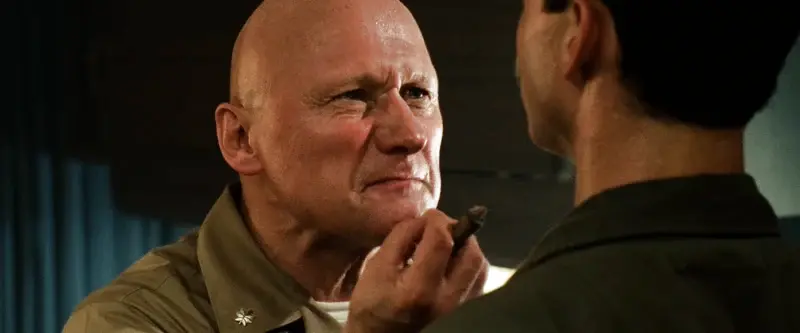 You screw up just this much, you'll be flying a cargo plane full of rubber dog shit out of Hong Kong.